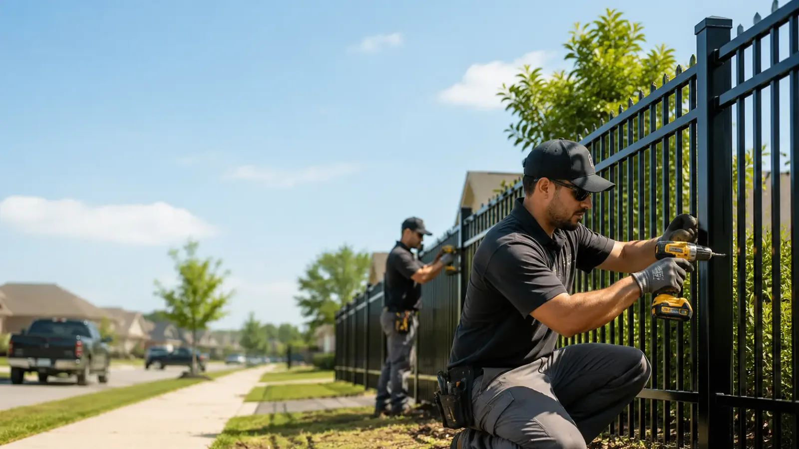 Metal Fence Installation in Newcastle, NE